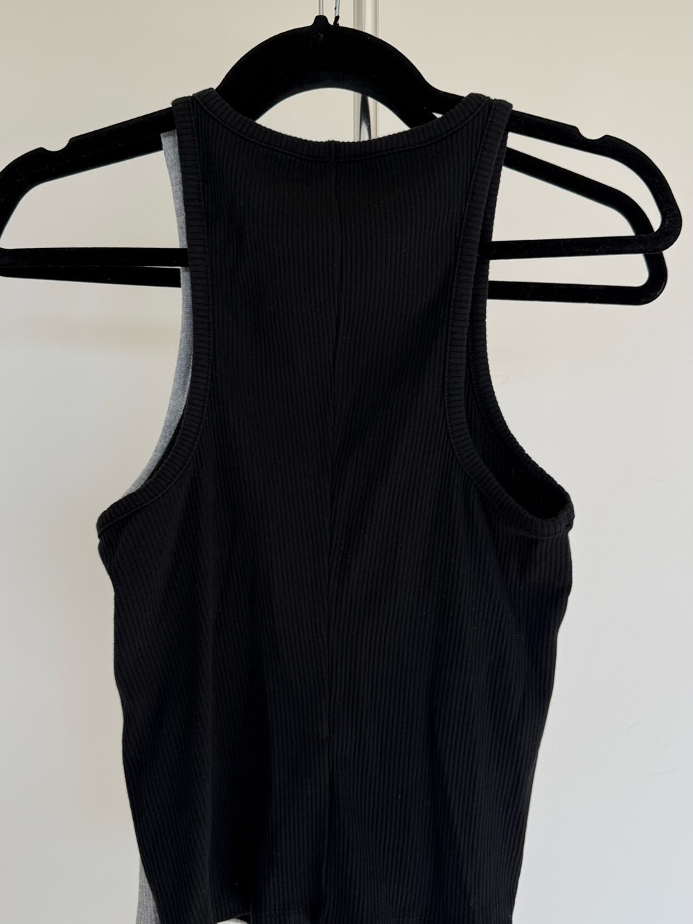 J. Crew Gray Ribbed Tank Top - Picture 5 of 8